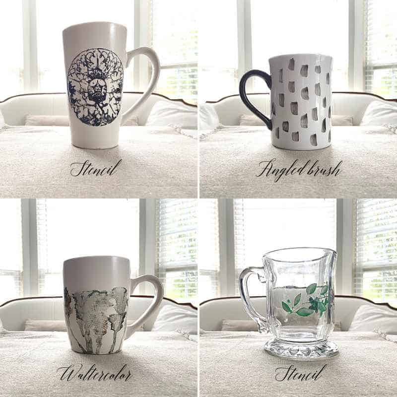 Painted Mugs that Are Dishwasher Safe